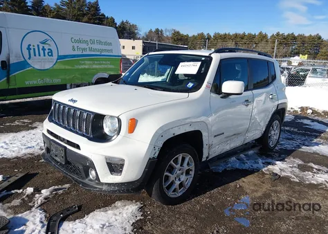 2021 Jeep Renegade Latitude 4X4 из США, поврежденный, VIN ZACNJDBB6MPN17549